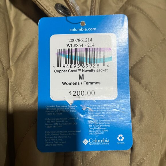 Columia Womens Winter Coat NWT - Picture 2 of 8